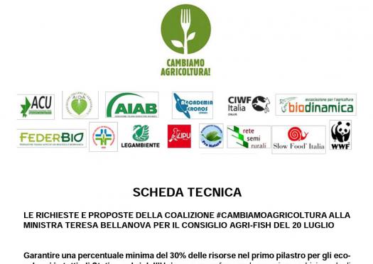 Le richieste di #CambiamoAgricoltura alla Ministra Bellanova